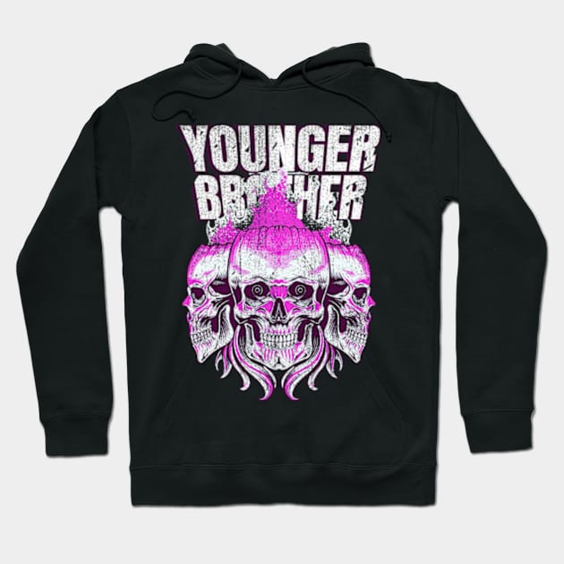 Younger Brother edm Hoodie by PRINCE HIP HOP